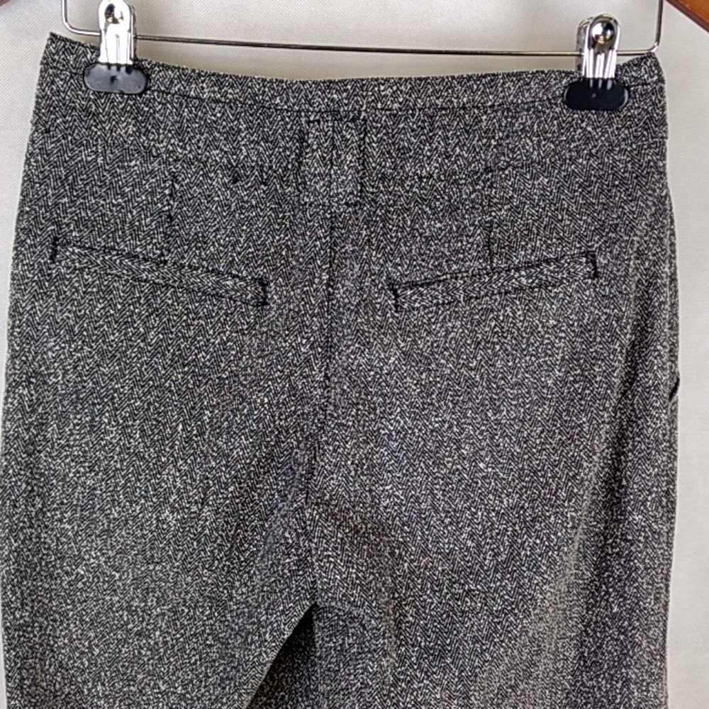 Free People Herringbone Trouser Pants Size 0 - Picture 5 of 8